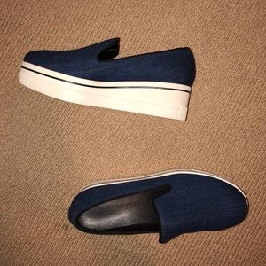 Stella McCartney Denim Slip-On Sneaker